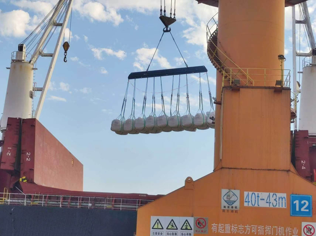 Magnesium Sulfate Kieserite Granular packing for Ghana-2